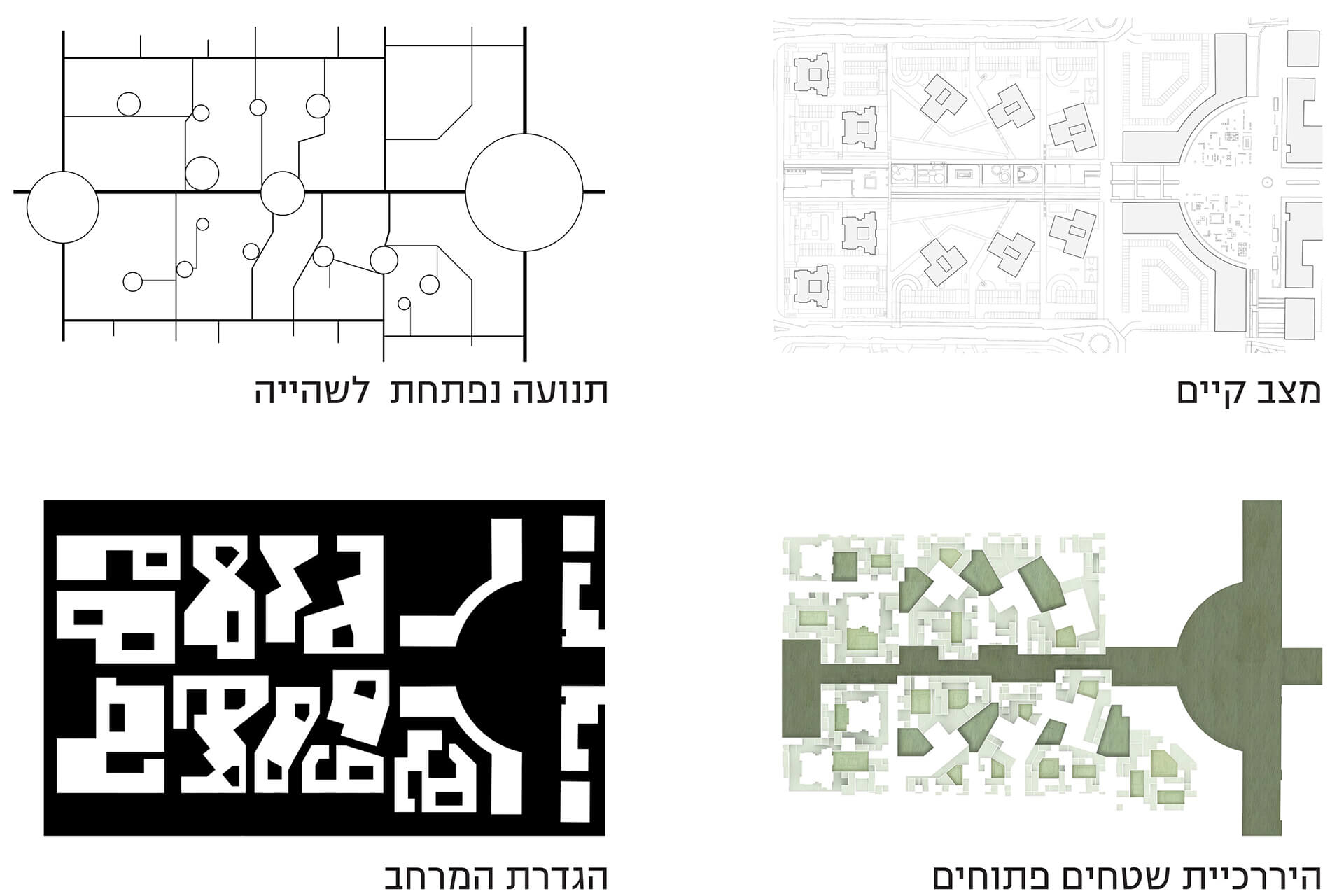 פרויקט קונספטואלי - ציפוף שכונת המגדלים