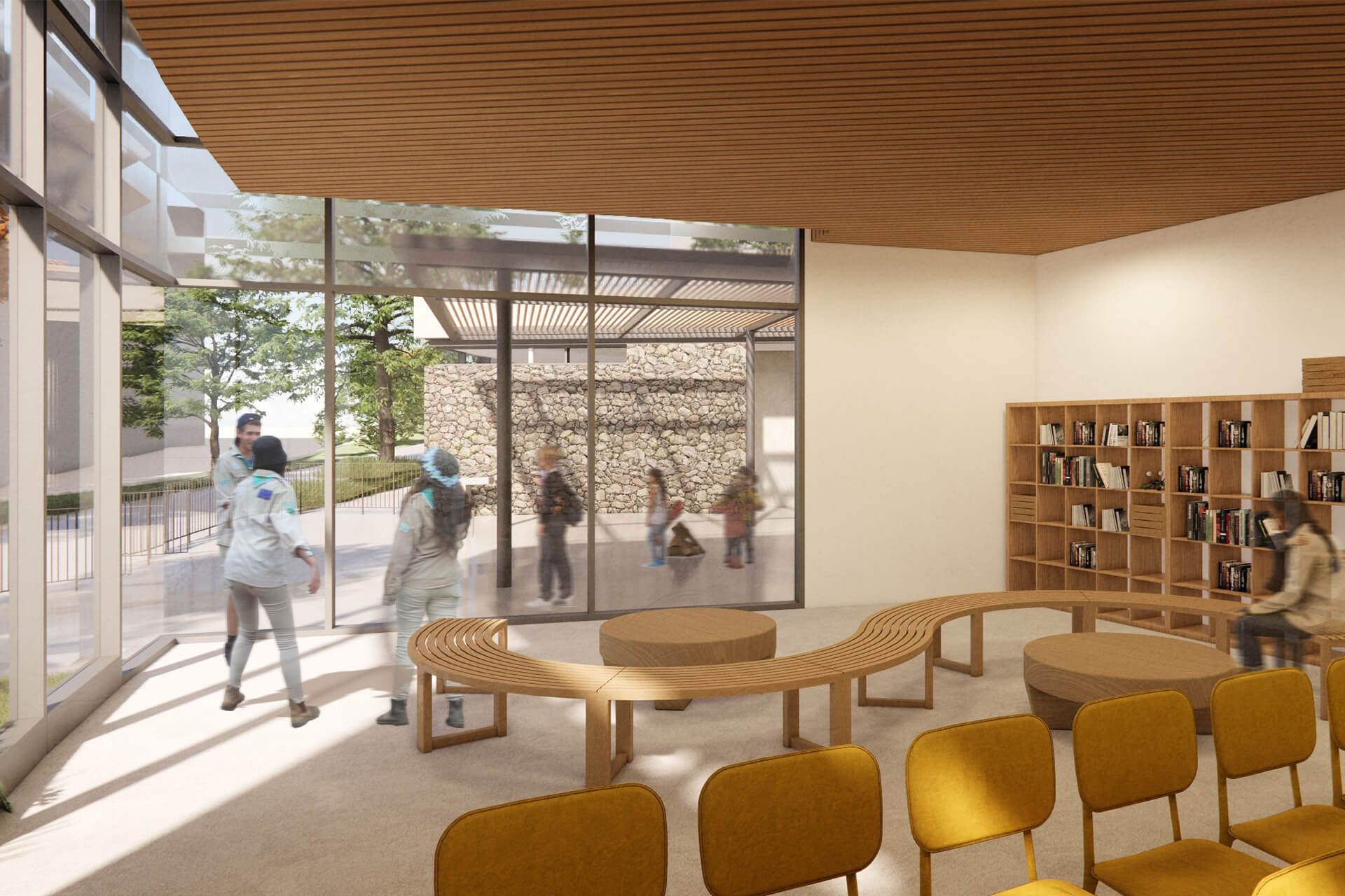 פנים אולם - ערד