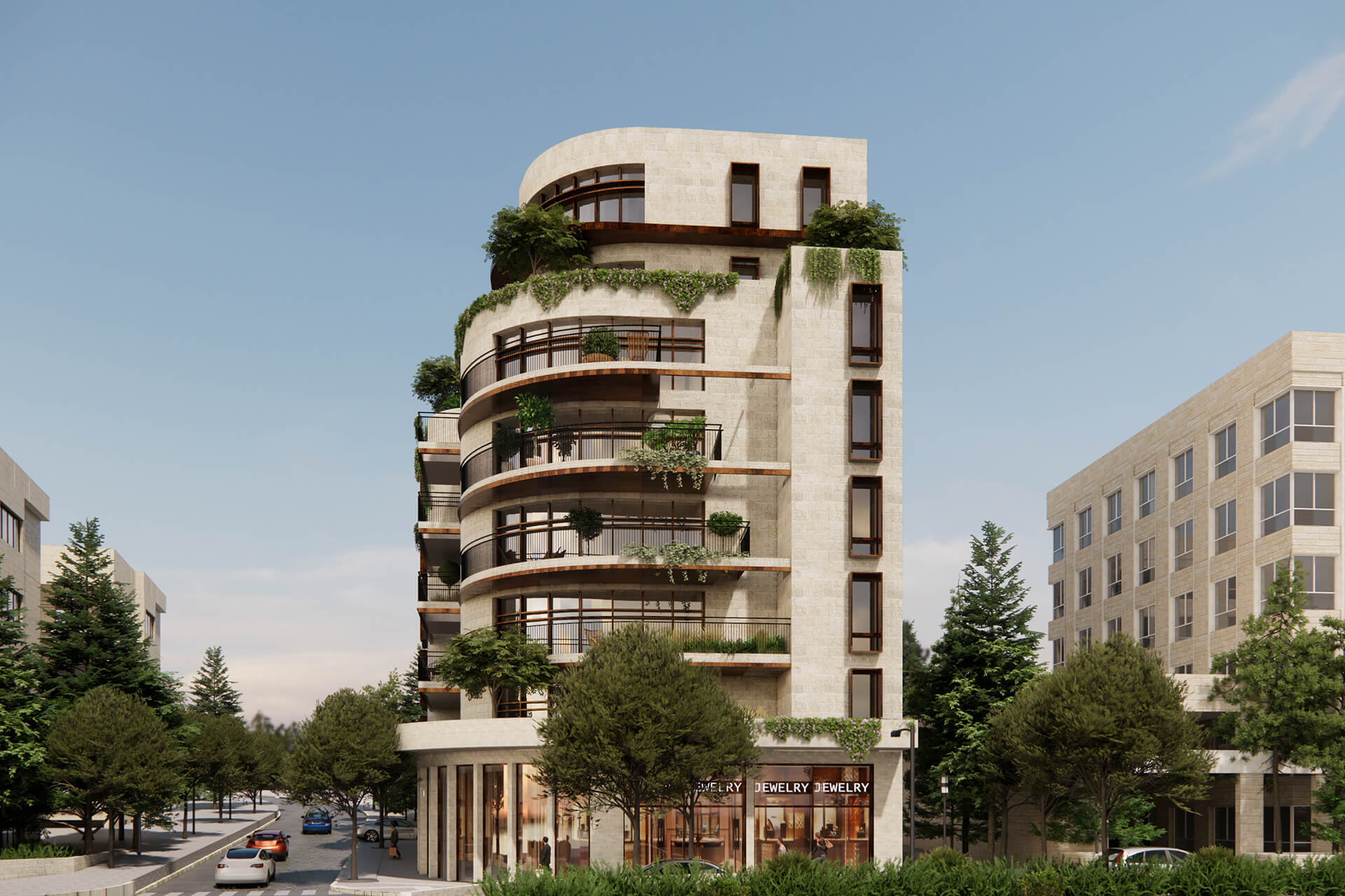 ברנר ירושלים חזית צד